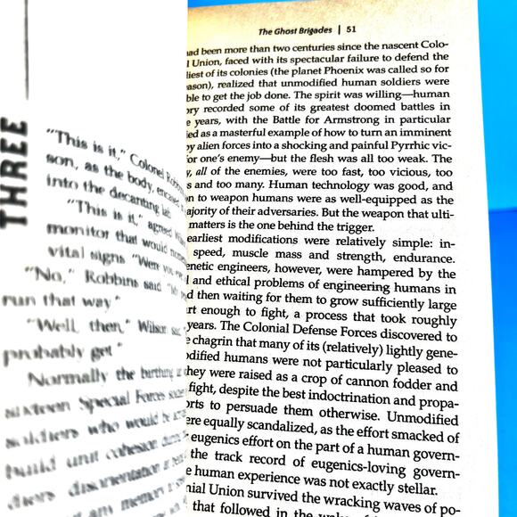 The Ghost Brigades by John Scalzi (2007 Sci-Fi Sequel to Old Man’s War) - Picture 7 of 8